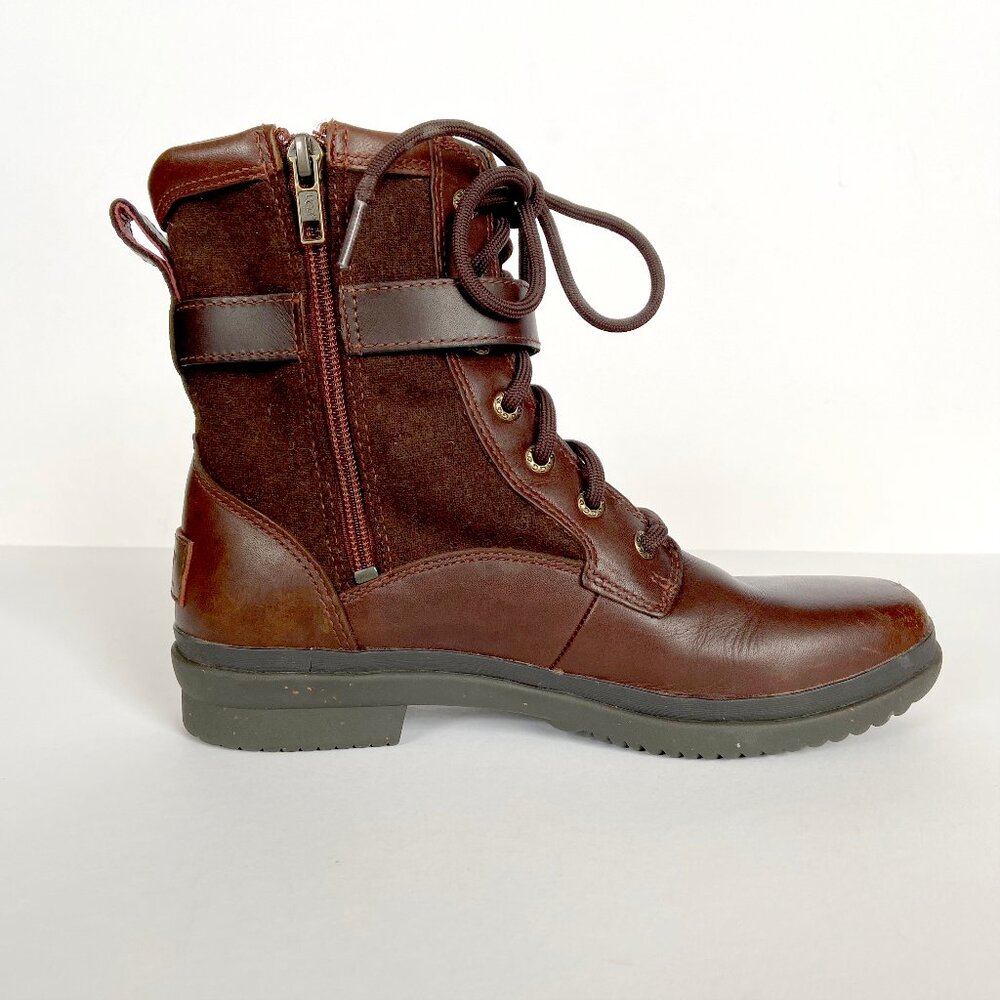 UGG Kesey Boots Chestnut Brown size 7.5 - Picture 6 of 15